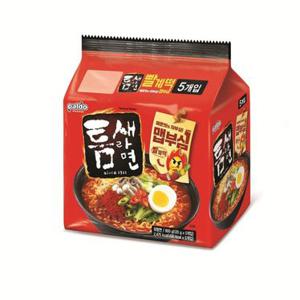 팔도 틈새라면빨계떡 120G*5입