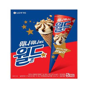 롯데 월드콘XQ 160ML*5