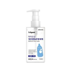 아이배냇 아이오감 1종 젖병&주방세제 거품형 용기 500ML