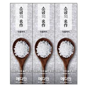 아모레 메디안소금의명작치약 120G*3