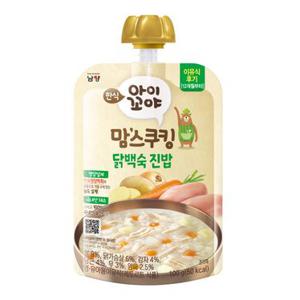 남양유업 맘스쿠킹 닭백숙 진밥 12개월 100G