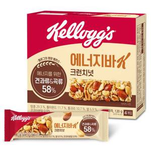 켈로그 크런치넛 에너지바 4P 120G