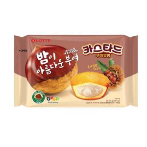 롯데 카스타드 부여알밤 230G