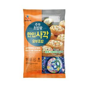 씨제이 한입 사각유부초밥 200G