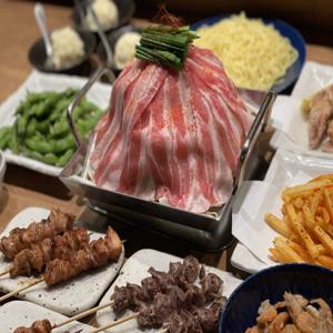 오사카부 모리노미야시 OBP 교바시 | 고기 요리 Sumibi Yaki Tori Izakaya Burubado(炭火焼き鶏居酒屋ぶるーばーど)| 좌석 예약 전용