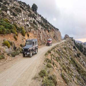 점심 식사 포함 크레타 남부 산악 4x4 투어