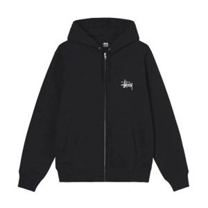 stussy 스투시 남녀공용 베이직 로고 후드 집업 후디 2종