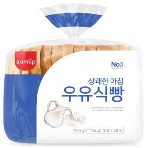 삼립 상쾌한아침 우유식빵 (300G)