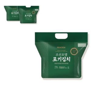 피코크 조선호텔 특제육수 포기김치 4kg X 2개