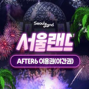 [경기/과천] 서울랜드 AFTER6 파크이용권(~9/30)