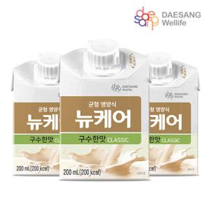 뉴케어 구수한맛 200ml x 30팩 / 클래식 아셉틱팩 환자식 균형영양식 식사대용 가장친숙한맛