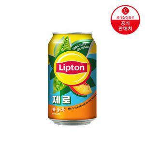 (본사직영) 립톤 제로 복숭아 아이스티 355ml 24캔