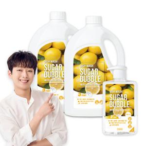 [사은품/슈가버블] 베이킹소다주방세제 레몬 2.5L대용량x2개 (+750mL 추가증정)