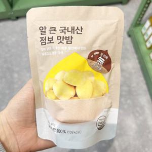 MODERN 알 큰 국내산 점보 맛밤 80G FC1222004