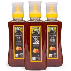 아카시아벌꿀 100(500gX3통)