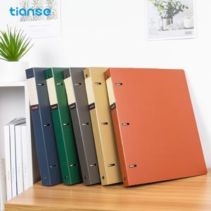 TEMU 1pc TIANSE 3 구멍 파일 폴더와 저장 포켓, A4 크기, 220 매 용량, 분류 관리에 완벽한 바인더 폴더 사무실 가정 학생 문서 시험지