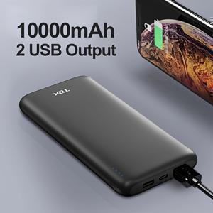 TEMU 컴팩트 10000mAh 파워 뱅크 - 아이폰, 아이패드, 삼성, 및 기타 기기용 범용 배터리 충전기|보조배터리|보조배터리20000