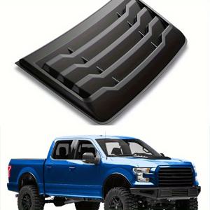 TEMU 포드 F-150 랩터 2015-2021 ABS 후드 벤트 인서트 - 블랙 루버 엔진 보닛 커버 액세서리