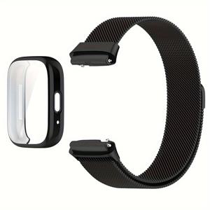 TEMU Xiaomi Redmi Watch 3 Active용 스트랩이 있는 보호 케이스