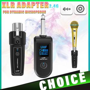 TEMU XGeS 무선 마이크 시스템 UHF XLR 어댑터 포함 - USB 충전식, 카라오케, 노래, 스트리밍, 게임 및 비디오 회의용 무소음 작동|블루투스마이크