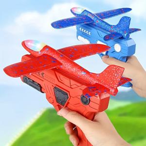 TEMU Toy airplanes that , toys that in , foam airplanes that thrown with toy , airplane toys that shoot with , suitable as gifts for Halloween and Christmas