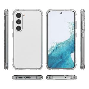 TEMU 투명한 충격 방지 휴대폰 케이스로 삼성 갤럭시를 보호하세요 - S8/S9/S10/S10 PLUS/S23/S22/S21/S20 FE 5G에 딱 맞습니다. 두꺼운 에어백 커버, 후광 강화, 스탠드에 적합, 개인 정보 보호 - 우수한 품질 보장 !