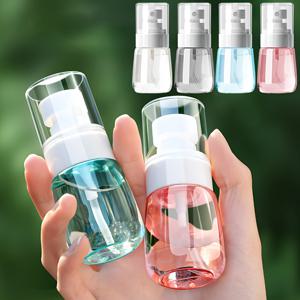 TEMU 4개 30ml 여행용 스프레이 병 세트 휴대용 리필 가능 화장품 분무기, 수분 미스트, 빈 미니 스프레이 용기, 다양한 색상, 메이크업 및 스킨케어용