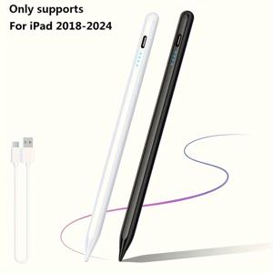 TEMU iPad 2018-2024용 액티브 터치펜: 다색, 팜리젝션, 틸트 기능, 자석 부착 - iPad Air 3/4/5, iPad 6/7/8/9, iPad Mini 5, iPad Pro 11/12.9인치 호환 - 모든 이에게 완벽한 선물