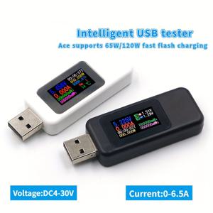 TEMU USB 테스터 DC 디지털 전압계 전류계 전류 전압 측정기 앰프 볼트 전류계 감지기 보조베터리 충전기