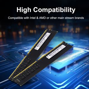 TEMU 고속 DDR4 메모리 - 데스크탑 PC용 8GB/16GB, 2400MHz & 3200MHz 옵션