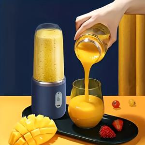 TEMU 1pc, 새로운 Juicer, 휴대용 충전 소형 주스 컵, 가정용 다기능 주스 기계, Juicer 컵, 주방 용품