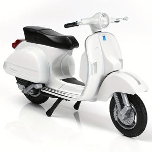 TEMU Vespa PX 모페드 피규어: 1/18 스케일, 화이트, 로마 홀리데이 컬렉션, 기념품, 미니 스쿠터 모델, 성인용 선물, 3세 이상 권장 (금속 재질)