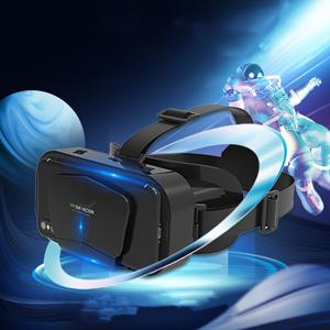 TEMU 4.7-7.3인치 스마트폰을 위한 조절 가능 렌즈 VR3D 안경 헤드셋, TV, 영화, 비디오 시청을 위한 몰입감 있는 경험 제공 - 크리스마스 선물