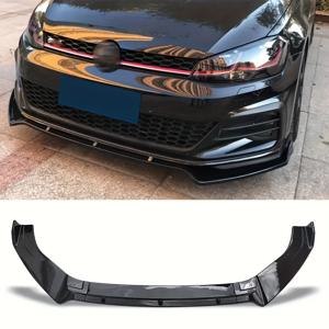 TEMU 골프 7 7.5 MK7 MK7.5 GTI GTD R R 라인 2012-2020에 적합한 1세트 자동차 개조용 프론트 셔블, 프론트 범퍼 디스트리뷰터 립 디퓨저 바디 키트 에어포일 리어 가드, 차량 외관 및 성능 향상