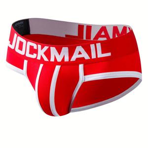 TEMU JOCKMAIL 남성용 팬티 코튼 통기성 편안한 로우 허리 속옷 러닝 스포츠 봄과 여름