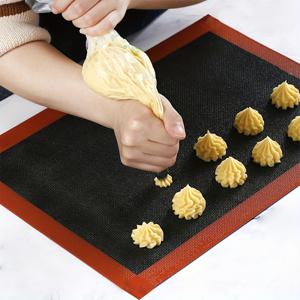 TEMU 1pc 천공 된 실리콘 베이킹 매트 비 스틱 오븐 시트 라이너 도구 쿠키 용 과자 마카롱 패드 주방 Bakeware 액세서리