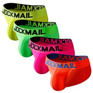 TEMU JOCKMAIL 4pcs 남성 패션 섹시 로우 라이즈 팬츠, 피트니스 조깅을 위한 빠른 건조 중간 스트레치 스포츠 브리프, 메쉬 통기성 편안한 속옷, 남성 속옷