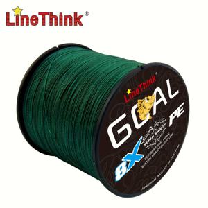 TEMU 라인씽크 골 1개 300M/328YDS 8-스트랜드 브레이드 라인, 매끄러운 캐스팅을 위한 멀티필라멘트 PE 낚시 라인, 초강력, 내마모성 10-200LB