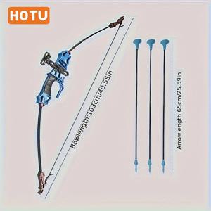 TEMU 실내 및 실외 리커브 활 세트 - 부드러운 흡입 컵 화살 발사 - 양궁 애호가에게 적합 - 완벽한 크리스마스 선물