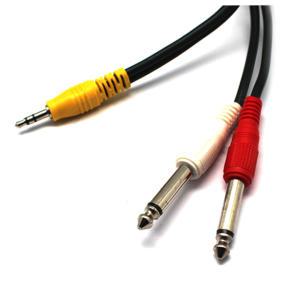 AUX CABLE 케이블 앰프연결선 기타 앰프 마이크 5.5잭 3.5잭 마이크 이어폰