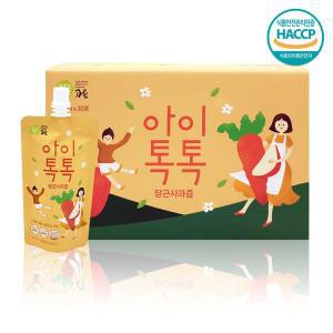 [찬이네과수원]] 아이톡톡 당근사과즙 120ml 30포 당근주스  착즙주스