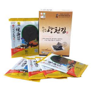 솔뫼광천 두번구운 김밥김(22g-10봉)피크닉/광천김/아이들반찬/소풍/여행