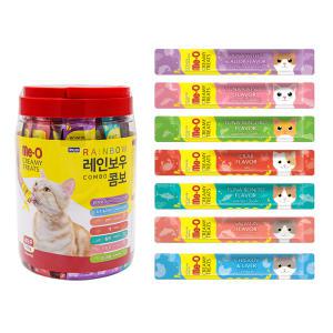 미오 크리미 레인보우 콤보 (15g x 49P) / 고양이 츄르 간식