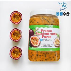 패션후르츠 퓨레 1kg(병포장)