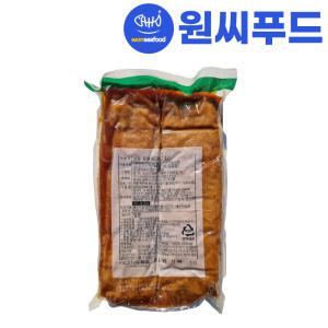 원씨푸드 초밥용 사각조미 유부초밥 60매 900g 일본 미스즈 사각유부 초밥재료 유부피