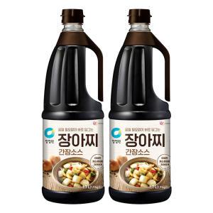 청정원 장아찌간장소스, 1.7L, 2개