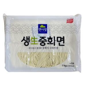 면사랑 생중화면 1kg 6인분 실온 생면 짜장 짬뽕