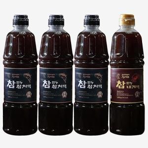 [신세계몰]오색단지 참만능참치액 900ml(1,040g)  x 3병 + 참만능대게액 900ml(1,050g) x 1병