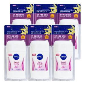 니베아 데오드란트 스틱 펄 뷰티 50ml x 6개