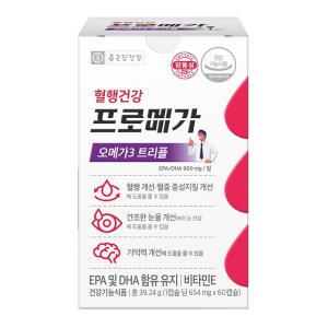 종근당건강 프로메가 오메가3 트리플 654mg 60캡슐